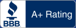 Accredited member of the Better Business Bureau with an A+ rating